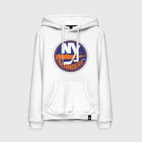 Мужская толстовка хлопок с принтом New York Islanders в Курске, френч-терри, мягкий теплый начес внутри (100% хлопок) | карман-кенгуру, эластичные манжеты и нижняя кромка, капюшон с подкладом и шнурком | new york islanders | nhl | нхл | нью йорк айлендс | нью йорк хоккей | хоккей | хоккейная лига