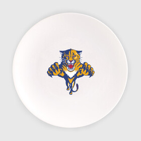 Тарелка с принтом Florida Panthers в Курске, фарфор | диаметр - 210 мм
диаметр для нанесения принта - 120 мм | florida panthers | nhl | нхл | флорида пантерс | хоккей | хоккейная лига