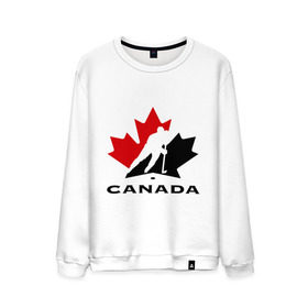 Мужской свитшот хлопок с принтом Canada в Курске, 100% хлопок |  | canada | hockey | nhl | канада | лига | нхл | хокей | хокейнаялига | хоккей | хоккейная лига
