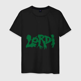 Мужская футболка хлопок с принтом Lordi в Курске, 100% хлопок | прямой крой, круглый вырез горловины, длина до линии бедер, слегка спущенное плечо. | lordi | rock | группы | рок | шок
