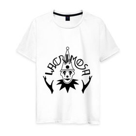 Мужская футболка хлопок с принтом Lacrimosa в Курске, 100% хлопок | прямой крой, круглый вырез горловины, длина до линии бедер, слегка спущенное плечо. | heavy metal | metal | rock | trash metal | метал | панки | рок | трэш метал | хеви метал