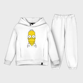 Детский костюм хлопок Oversize с принтом Simpsons (11) в Курске,  |  | гомер