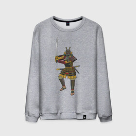 Мужской свитшот хлопок с принтом Samuray в Курске, 100% хлопок |  | samuray | воин | древний восток | самурай