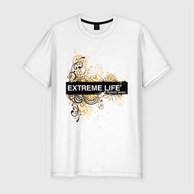 Мужская футболка премиум с принтом Extreme life ( trance music ) в Курске, 92% хлопок, 8% лайкра | приталенный силуэт, круглый вырез ворота, длина до линии бедра, короткий рукав | club | extreme | life | music | trance | клуб | музыка | музыкальные стили | транс
