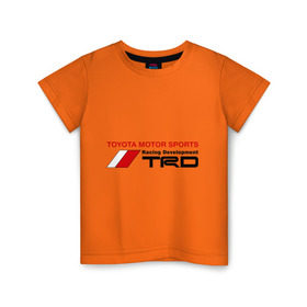 Детская футболка хлопок с принтом TRD2 в Курске, 100% хлопок | круглый вырез горловины, полуприлегающий силуэт, длина до линии бедер | domestic | eat sleep jdm | japanese | japanese domestic market | jdm style | market | авто2012