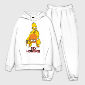 Мужской костюм хлопок OVERSIZE с принтом Simpsons (2) в Курске,  |  | гомер