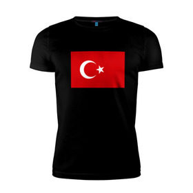Мужская футболка премиум с принтом Turkey (2) в Курске, 92% хлопок, 8% лайкра | приталенный силуэт, круглый вырез ворота, длина до линии бедра, короткий рукав | turkey | алания | анталья | белек | отдых в турции | отпуск в турции | турецкий флаг | турция | флаг турции