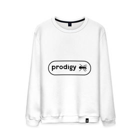 Мужской свитшот хлопок с принтом Prodigy лого с муравьем в Курске, 100% хлопок |  | prodigy | логотип | продиджи | электронная музыка