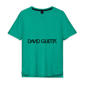 Мужская футболка хлопок Oversize с принтом David Guetta в Курске, 100% хлопок | свободный крой, круглый ворот, “спинка” длиннее передней части | Тематика изображения на принте: david guetta | dj | диджей | дэвид гетта