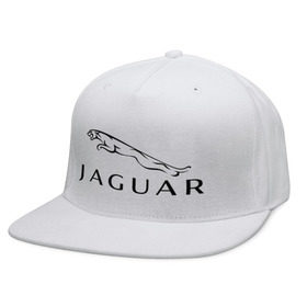 Кепка снепбек с прямым козырьком с принтом Jaguar в Курске, хлопок 100% |  | jaguar | авто | автобренды | автомобили | машины | тачки | ягуар