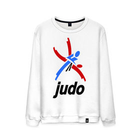 Мужской свитшот хлопок с принтом Дзюдо - Judo эмблема в Курске, 100% хлопок |  | дзюдо