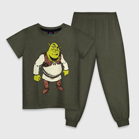 Детская пижама хлопок Shrek (3) купить в Курске