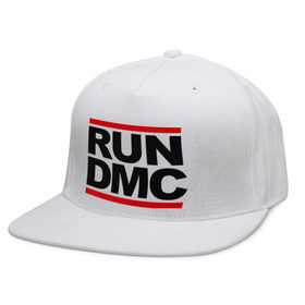 Кепка снепбек с прямым козырьком с принтом Run DMC в Курске, хлопок 100% |  | dmc | gangsta | gansta | hip hop | hop | rap | run | рэп | рэпчина | хип | хип хоп | хипхоп | хоп