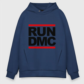 Мужское худи Oversize хлопок с принтом Run DMC в Курске, френч-терри — 70% хлопок, 30% полиэстер. Мягкий теплый начес внутри —100% хлопок | боковые карманы, эластичные манжеты и нижняя кромка, капюшон на магнитной кнопке | Тематика изображения на принте: dmc | gangsta | gansta | hip hop | hop | rap | run | рэп | рэпчина | хип | хип хоп | хипхоп | хоп