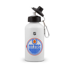 Бутылка спортивная с принтом Edmonton Oilers-Khabibulin 35 в Курске, металл | емкость — 500 мл, в комплекте две пластиковые крышки и карабин для крепления | edmonton oilers | edmonton oilers khabibulin 35национальная лига | nhl | нхл | хокей | хоккей | хоккейный клуб | эмонтон ойлерс