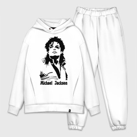 Мужской костюм хлопок OVERSIZE с принтом Michael Jackson в Курске,  |  | Тематика изображения на принте: jackson | michael | pop | джексон | майкл | майкл джексон | поп