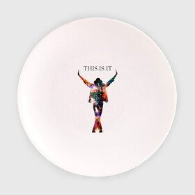 Тарелка с принтом Майкл Джексон в Курске, фарфор | диаметр - 210 мм
диаметр для нанесения принта - 120 мм | Тематика изображения на принте: майкл джексон