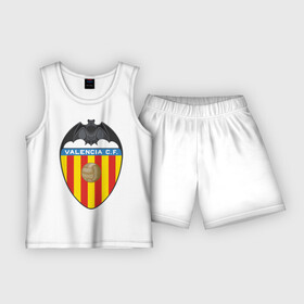Детская пижама с шортами хлопок с принтом Spanish Primera. Valencia FC в Курске,  |  | valencia | valencia fc | валенсия | евро 2012 | испания | сборная испании | фк | футбольный клуб