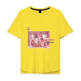 Мужская футболка хлопок Oversize с принтом Desperate Housewives (4) в Курске, 100% хлопок | свободный крой, круглый ворот, “спинка” длиннее передней части | Тематика изображения на принте: desperate housewives | отчаянные домохозяйки