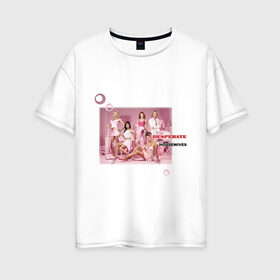 Женская футболка хлопок Oversize с принтом Desperate Housewives (4) в Курске, 100% хлопок | свободный крой, круглый ворот, спущенный рукав, длина до линии бедер
 | Тематика изображения на принте: desperate housewives | отчаянные домохозяйки
