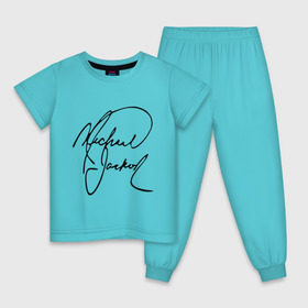 Детская пижама хлопок с принтом Michael Jackson (автограф) в Курске, 100% хлопок |  брюки и футболка прямого кроя, без карманов, на брюках мягкая резинка на поясе и по низу штанин
 | майкл джексон