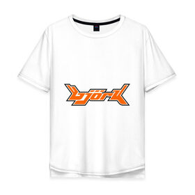 Мужская футболка хлопок Oversize с принтом Bjork (Бьерк) в Курске, 100% хлопок | свободный крой, круглый ворот, “спинка” длиннее передней части | rock | рок | солистка