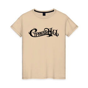 Женская футболка хлопок с принтом Cypress Hill в Курске, 100% хлопок | прямой крой, круглый вырез горловины, длина до линии бедер, слегка спущенное плечо | gangsta | gansta | hip | hip hop | hop | rap | рэп | рэпчина | хип | хип хоп | хипхоп | хоп