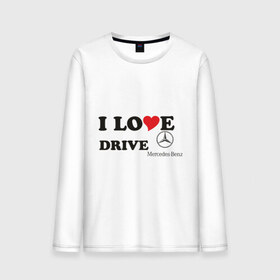 Мужской лонгслив хлопок с принтом I love drive mercedes в Курске, 100% хлопок |  | drive | drive mercedes | i love | i love drive mercedes | mercedes | mercedes benz | мерен | мерседес | мерседес бенс | я люблю водить мерседес