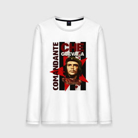 Мужской лонгслив хлопок с принтом Che Guevara (4) в Курске, 100% хлопок |  | Тематика изображения на принте: че гевара