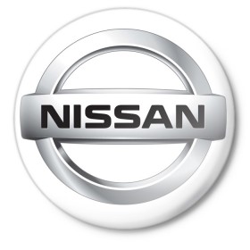 Значок с принтом Ниссан в Курске,  металл | круглая форма, металлическая застежка в виде булавки | nissan | авто | автомобиль | автомобильные | машинки | машины | нисан | нисанчик | ниссан | тачки