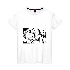Женская футболка хлопок с принтом Marilyn Monroe в Курске, 100% хлопок | прямой крой, круглый вырез горловины, длина до линии бедер, слегка спущенное плечо | hollywood | marilyn monroe | актриса | голливуд | мерлин монро | монро | певица