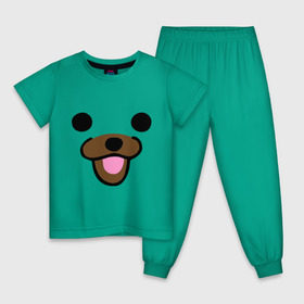 Детская пижама хлопок с принтом Pedobear в Курске, 100% хлопок |  брюки и футболка прямого кроя, без карманов, на брюках мягкая резинка на поясе и по низу штанин
 | pedobear | детведь | интернет мем | педабир | педведь | педобер | педобир | педомедведь | педомедвеь | пидобир | чадомиша