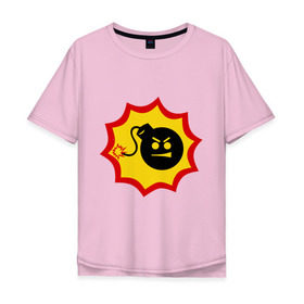 Мужская футболка хлопок Oversize с принтом Крутой Сэм в Курске, 100% хлопок | свободный крой, круглый ворот, “спинка” длиннее передней части | serious sam | shooter | крутой сэм | шутер