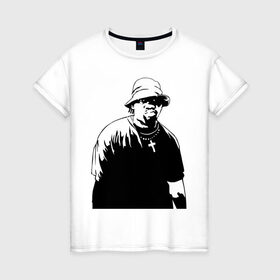 Женская футболка хлопок с принтом Nigga в Курске, 100% хлопок | прямой крой, круглый вырез горловины, длина до линии бедер, слегка спущенное плечо | gangsta | gansta | hip | hip hop | hop | rap | реп | рэп | рэпчина | хип | хип хоп | хоп