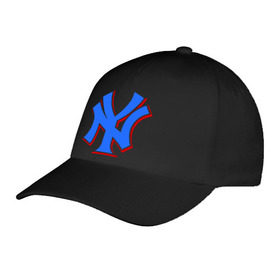 Бейсболка с принтом NY Yankees blue (3) в Курске, 100% хлопок | классический козырек, металлическая застежка-регулятор размера | baseball | major league basebal | new era | ny | yankees | америка | бейсбол | бита | главная лига бейсбола | нью йорк янкиз | статен айленд | сша | янки