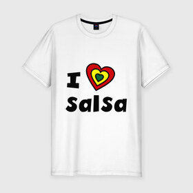 Мужская футболка премиум с принтом Я люблю сальсу в Курске, 92% хлопок, 8% лайкра | приталенный силуэт, круглый вырез ворота, длина до линии бедра, короткий рукав | bachata | i love | i love salsa | lambada | latina | salsa | бачата | ламбада | латина | латиноамериканская музыка | латиноамериканские танцы | сальса | танго | танец | танцы | ча ча ча | я люблю | я люблю сальсу