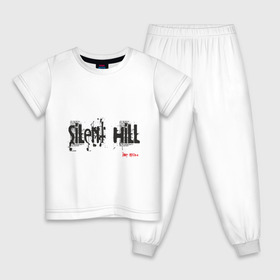 Детская пижама хлопок с принтом Sillent Hill в Курске, 100% хлопок |  брюки и футболка прямого кроя, без карманов, на брюках мягкая резинка на поясе и по низу штанин
 | silent hill | сайлент хил | сайлент хилл | ужастики | ужасы