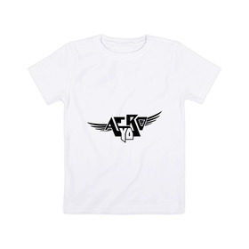 Детская футболка хлопок с принтом Aero yo(3) в Курске, 100% хлопок | круглый вырез горловины, полуприлегающий силуэт, длина до линии бедер | Тематика изображения на принте: крылья