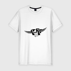 Мужская футболка премиум с принтом Aero yo(3) в Курске, 92% хлопок, 8% лайкра | приталенный силуэт, круглый вырез ворота, длина до линии бедра, короткий рукав | крылья