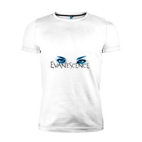 Мужская футболка премиум с принтом Evanescence (7) в Курске, 92% хлопок, 8% лайкра | приталенный силуэт, круглый вырез ворота, длина до линии бедра, короткий рукав | Тематика изображения на принте: amy lee | evanescence | rock | рок группа | рок группы | рок музыка | эванесенс | эвансенс | эми ли
