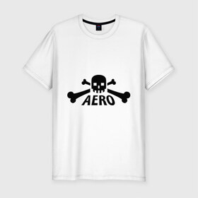Мужская футболка премиум с принтом Aero yo(1) в Курске, 92% хлопок, 8% лайкра | приталенный силуэт, круглый вырез ворота, длина до линии бедра, короткий рукав | 