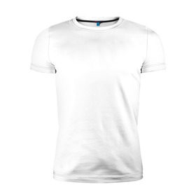 Мужская футболка премиум с принтом Адский зомби в Курске, 92% хлопок, 8% лайкра | приталенный силуэт, круглый вырез ворота, длина до линии бедра, короткий рукав | зомби