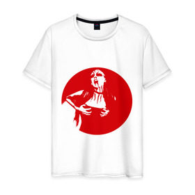 Мужская футболка хлопок с принтом Black metal woman в Курске, 100% хлопок | прямой крой, круглый вырез горловины, длина до линии бедер, слегка спущенное плечо. | black metal