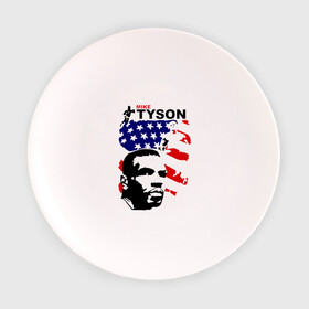 Тарелка с принтом боксер Mike Tyson в Курске, фарфор | диаметр - 210 мм
диаметр для нанесения принта - 120 мм | boxing
