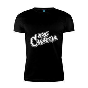 Мужская футболка премиум с принтом The Chemodan в Курске, 92% хлопок, 8% лайкра | приталенный силуэт, круглый вырез ворота, длина до линии бедра, короткий рукав | chemodan | реп | русский рэп | рэп | рэпчик | рэпчина | чемодан