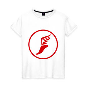 Женская футболка хлопок с принтом TF2: Scout в Курске, 100% хлопок | прямой крой, круглый вырез горловины, длина до линии бедер, слегка спущенное плечо | игра | игры | компьютерная