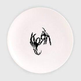 Тарелка с принтом Korn bones в Курске, фарфор | диаметр - 210 мм
диаметр для нанесения принта - 120 мм | korn | metal | группы | корн | логотип | метал | музыка | рок группы | рок музыка