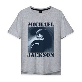 Мужская футболка хлопок Oversize с принтом Michael Jackson с шляпой (2) в Курске, 100% хлопок | свободный крой, круглый ворот, “спинка” длиннее передней части | Тематика изображения на принте: mj | в шляпе | исполнитель | майкл джексон | музыка | певец | поп музыка | шляпа