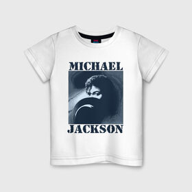 Детская футболка хлопок с принтом Michael Jackson с шляпой (2) в Курске, 100% хлопок | круглый вырез горловины, полуприлегающий силуэт, длина до линии бедер | mj | в шляпе | исполнитель | майкл джексон | музыка | певец | поп музыка | шляпа
