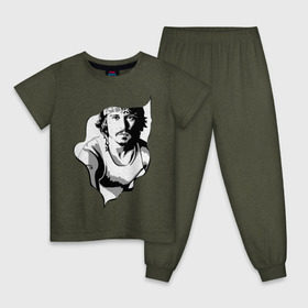 Детская пижама хлопок с принтом Джонни Депп в Курске, 100% хлопок |  брюки и футболка прямого кроя, без карманов, на брюках мягкая резинка на поясе и по низу штанин
 | Тематика изображения на принте: depp | johnny